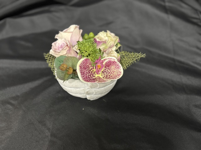 Zijden bloemen<br>handen